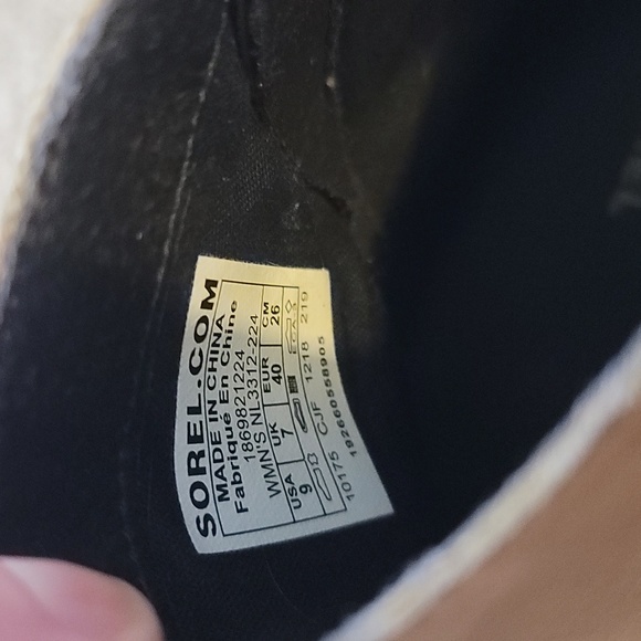 Womens Sorel Emelie waterproof ankle boots - Picture 6 of 6